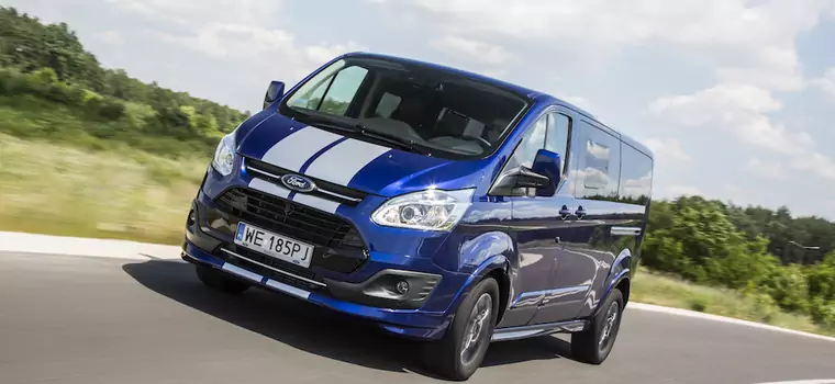 Ford Tourneo Custom 2.0 TDCi Sport - ośmioosobowy „sportowiec”