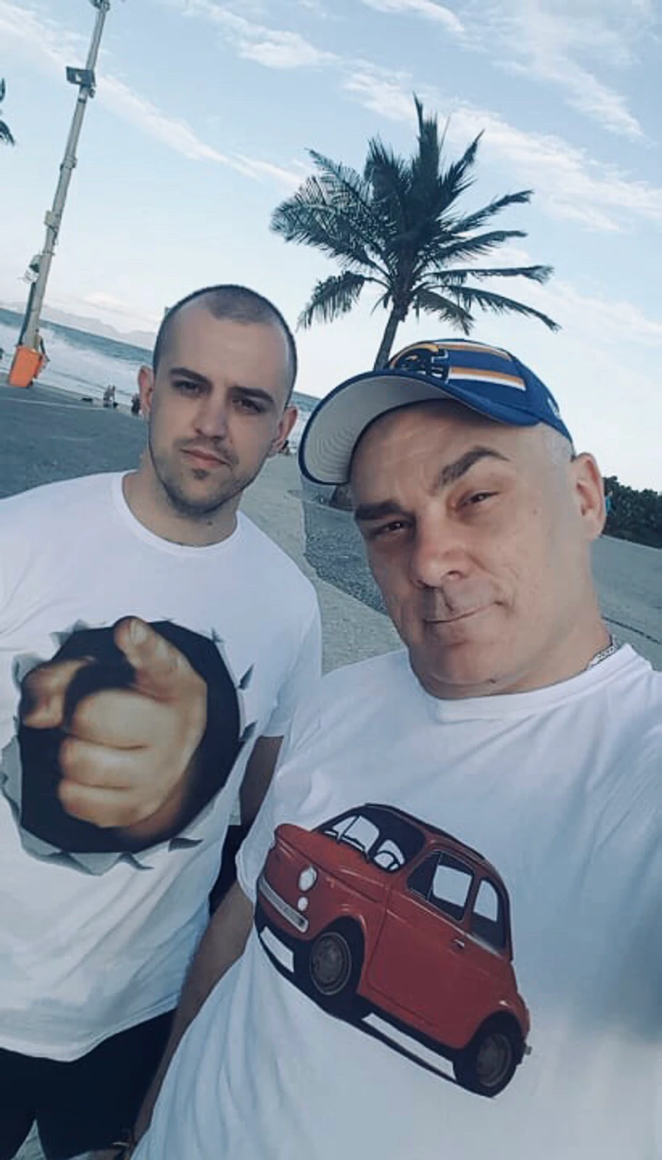 Branko Kujundžić i Zoran Ristanović u Brazilu