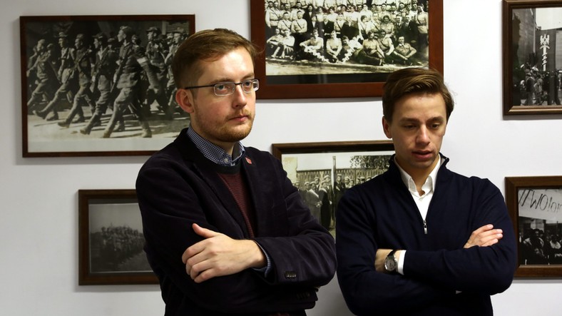 Robert Winnicki i Krzysztof Bosak, 2013 r.