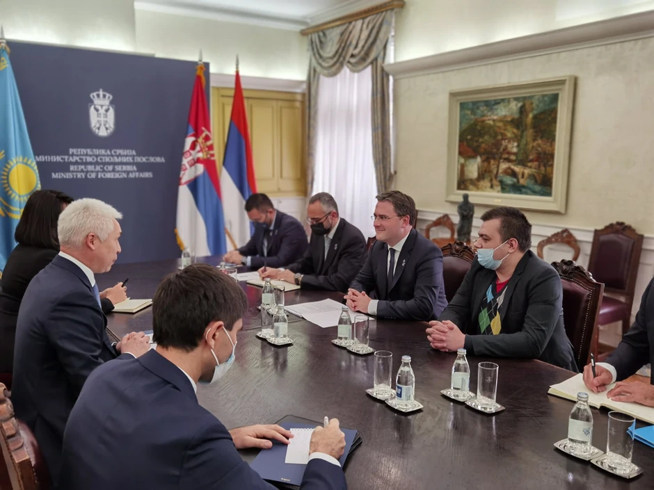 Selaković i ambasador Kazahstana