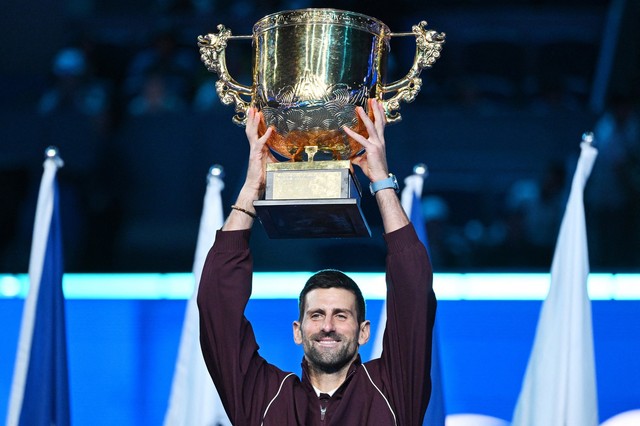 Novak Đoković (Foto: Profimedia/Greg Baker/AFP)