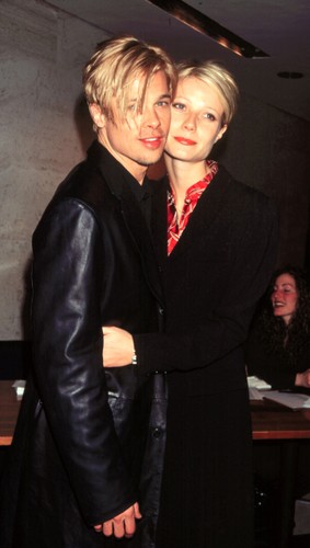 Brad Pitt i Gwyneth Paltrow na premierze 'Zdrady' w 1997 roku