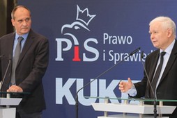 Paweł Kukiz i Jarosław Kaczyński