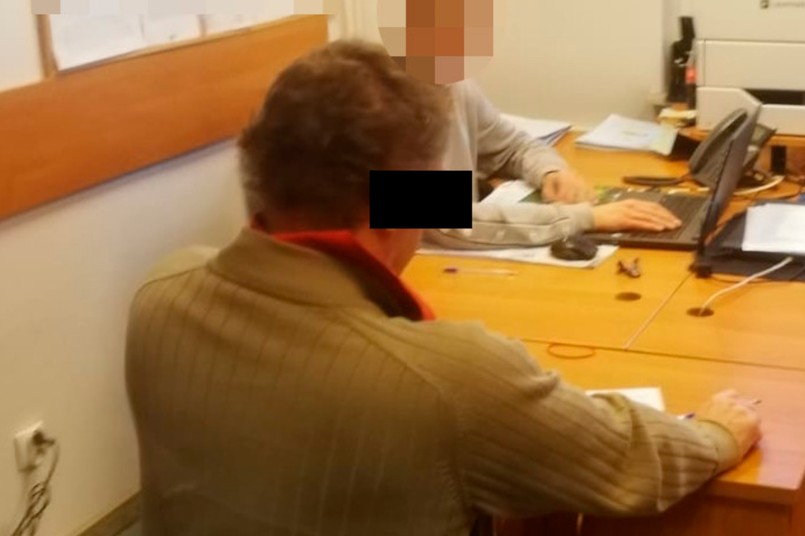 Mężczyzna strzelał do drona