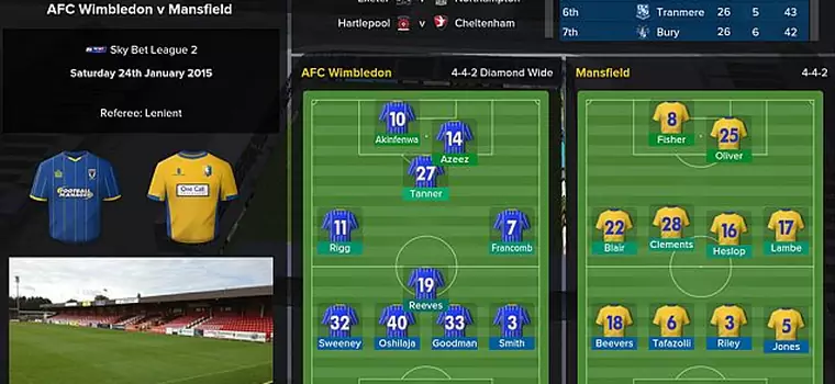 Football Manager 2015 po raz drugi zmierza na tablety