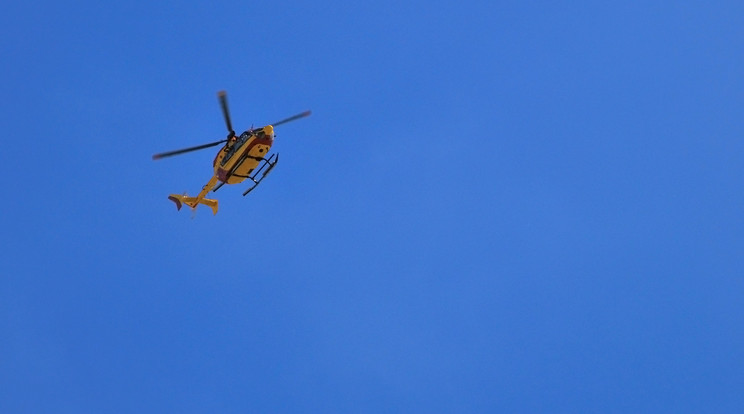 8 éves gyerekhez riasztottak mentőhelikoptert / Illusztráció: Northfoto