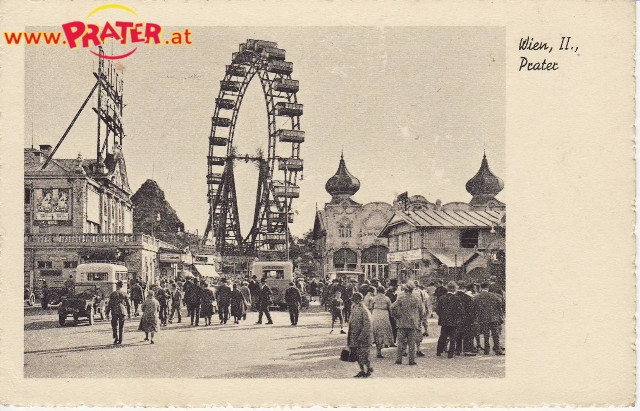 Wiedeński Prater na historycznych pocztówkach