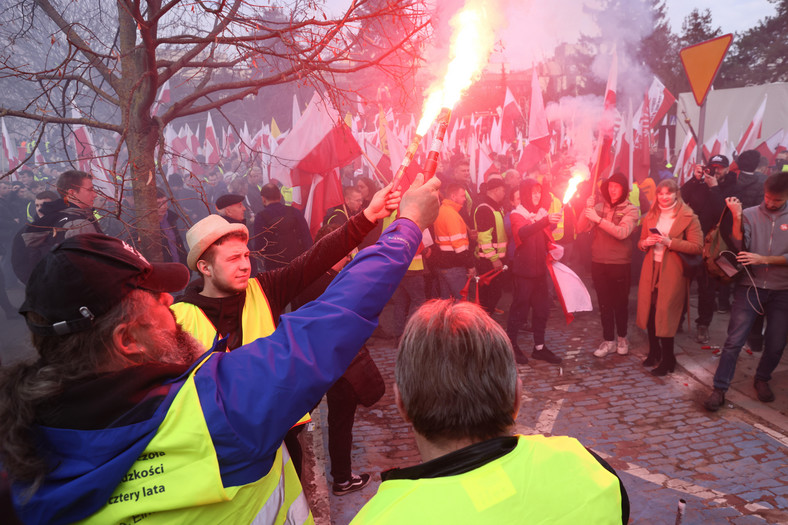 Polscy rolnicy protestują wobec zapisów unijnego Zielonego Ładu