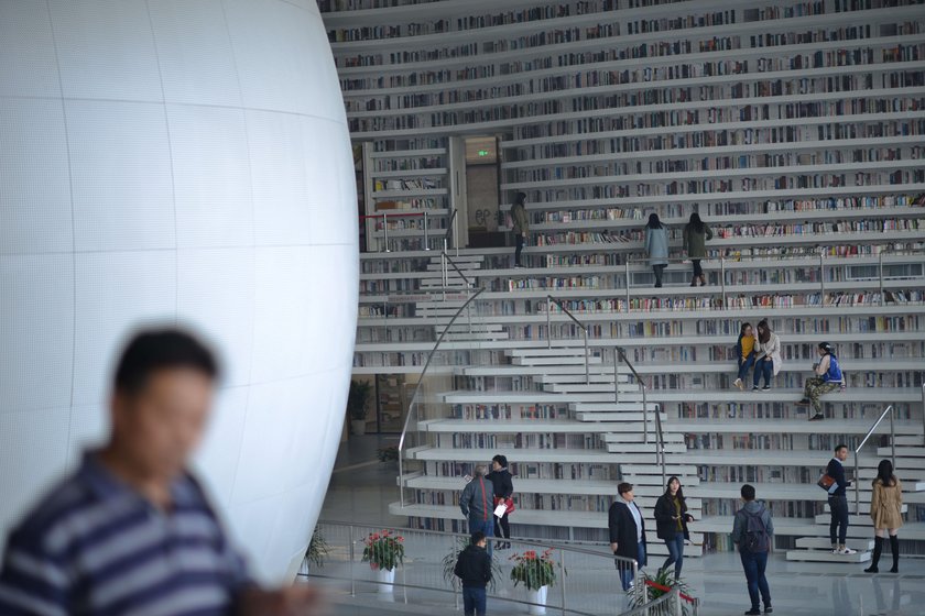 Chiny. Ta biblioteka zapiera dech w piersi!