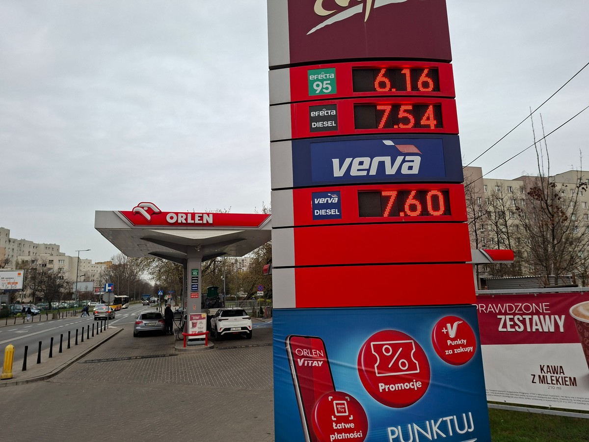 ceny paliw na stacjach dzisiaj orlen