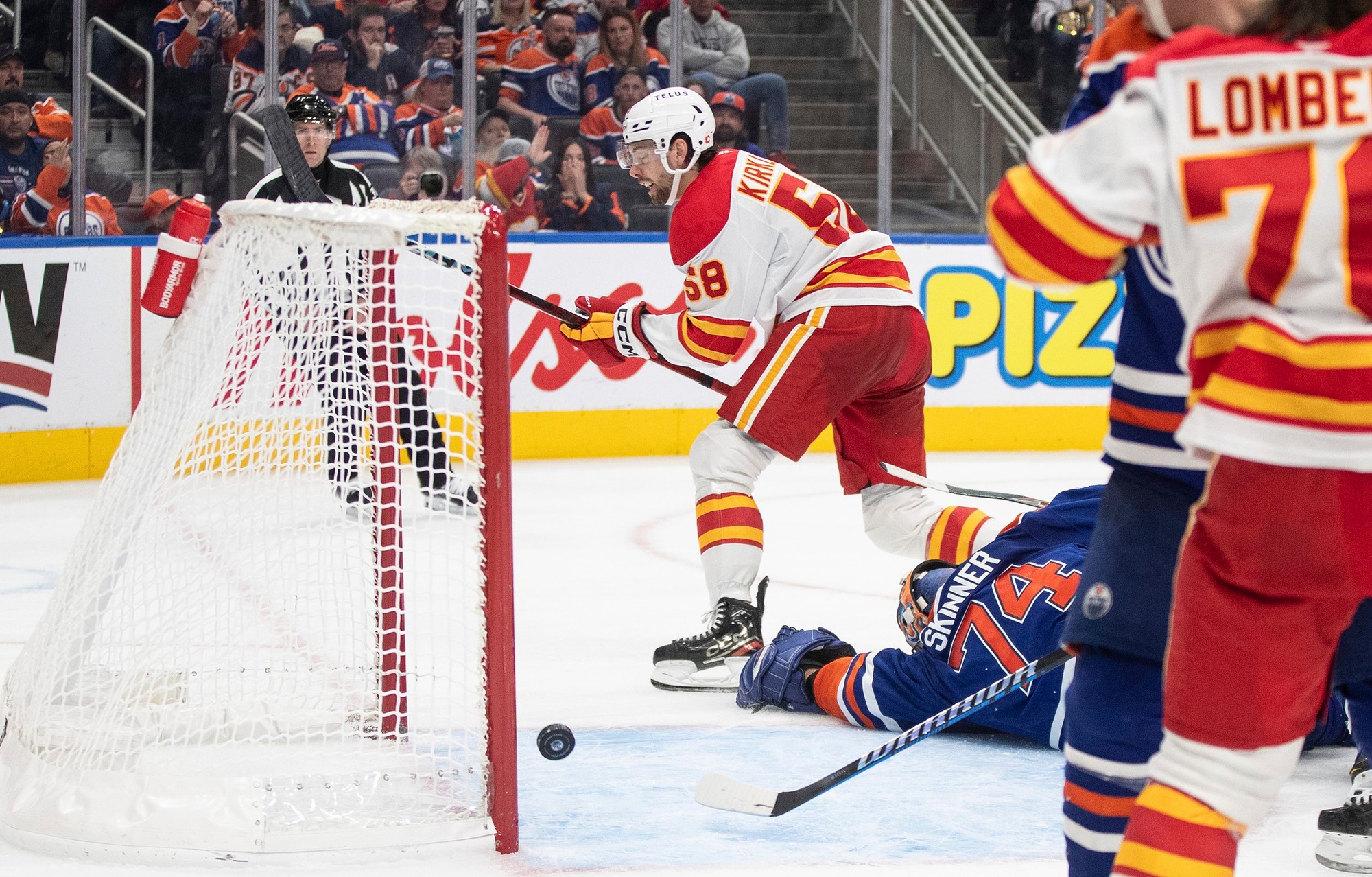 Zápas NHL: Edmonton Oilers - Calgary Flames.