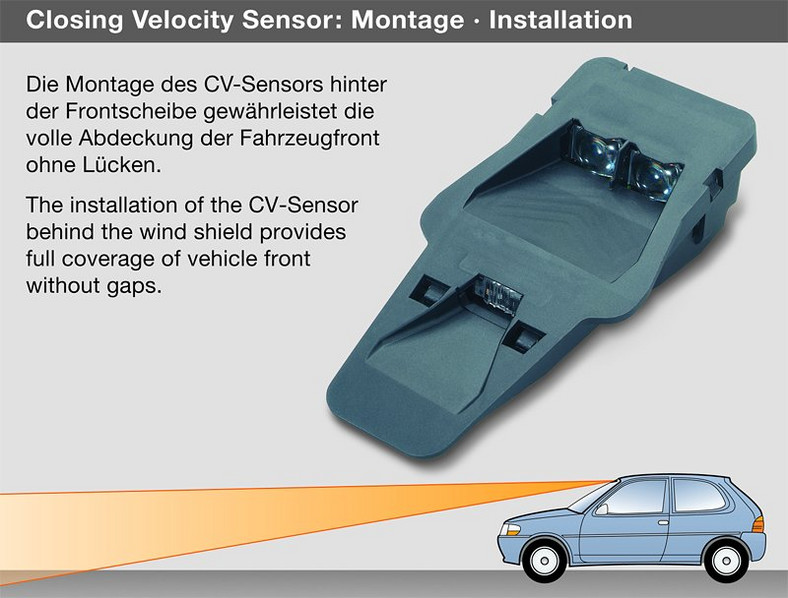 Continental Automotive Systems: PRECRASH również w małych samochodach