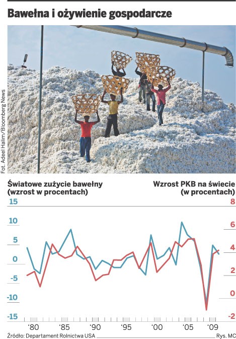 Bawełna i ożywienie gospodarcze