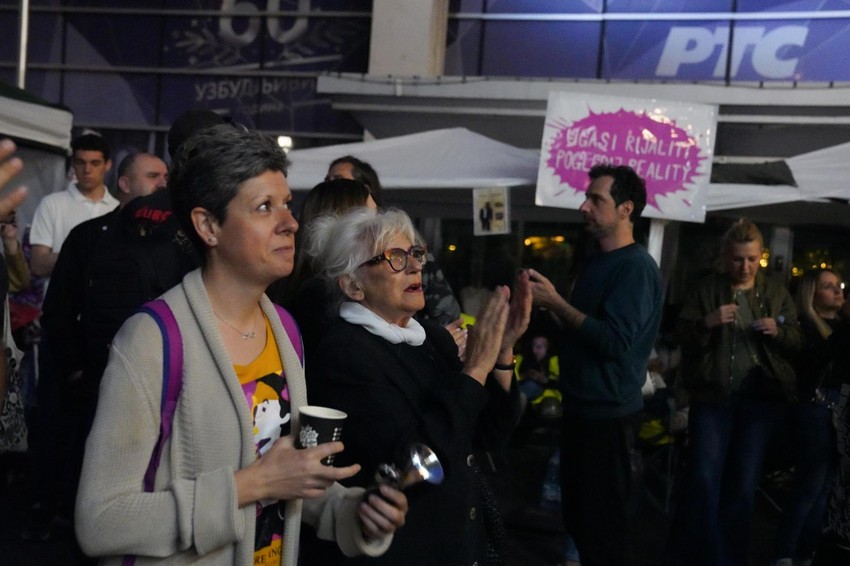 rts blokada protest takovska ulica