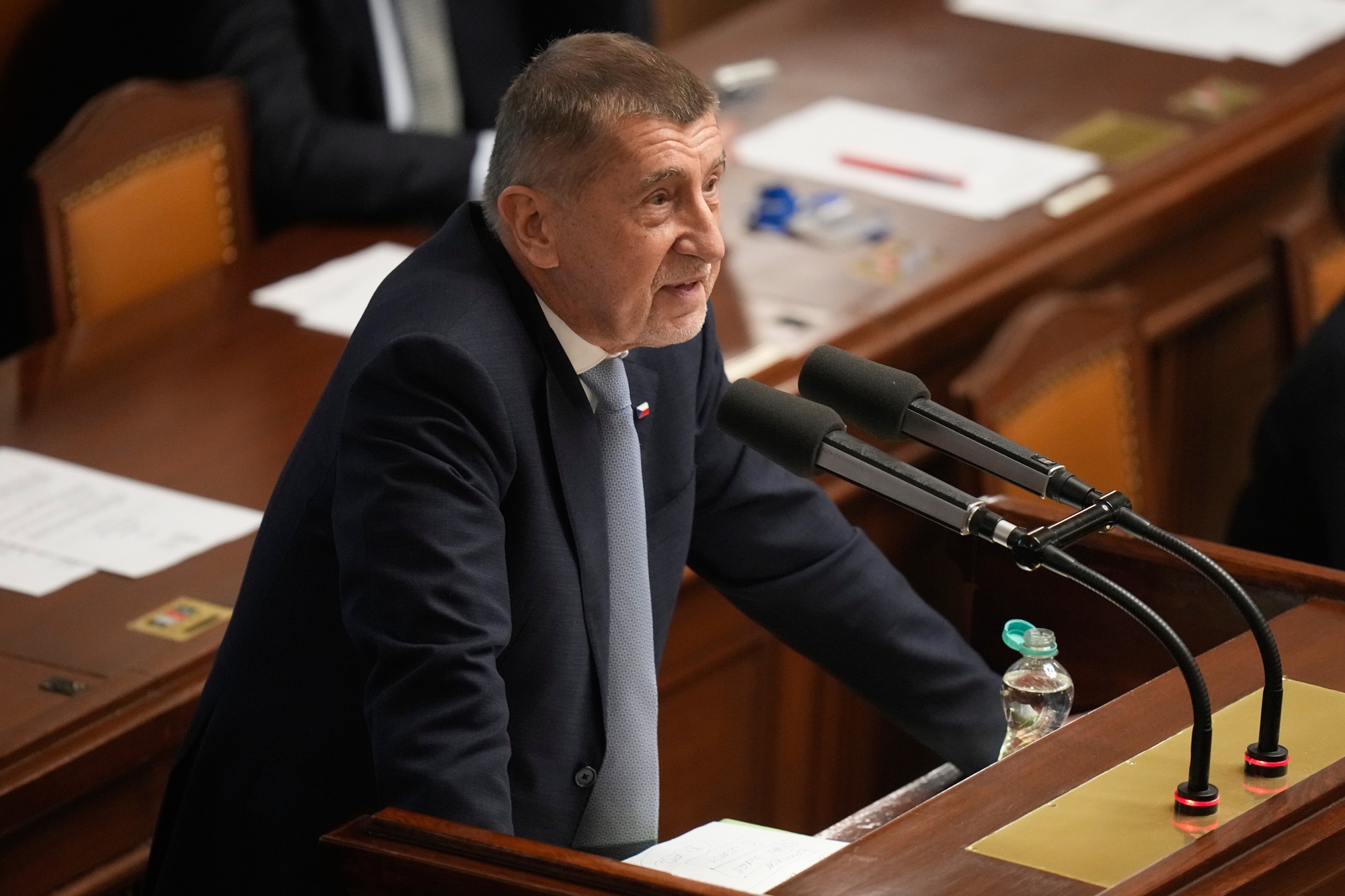 Český premiér Andrej Babiš (ANO).