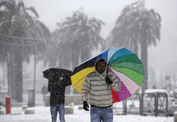 PALESTINIANS-GAZA/WEATHER