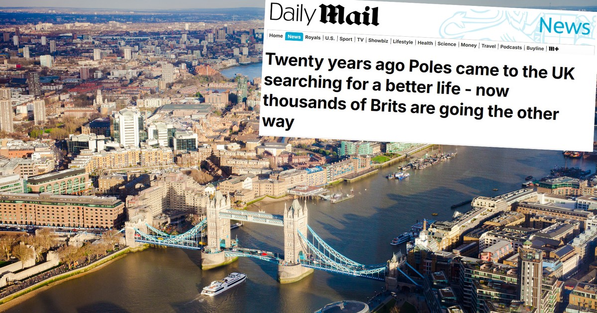 Anglicy nie mogą się otrząsnąć. Tysiące z nich przeprowadza się do Polski