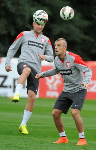 Polscy piłkarze szykują się do meczu z Gibraltarem