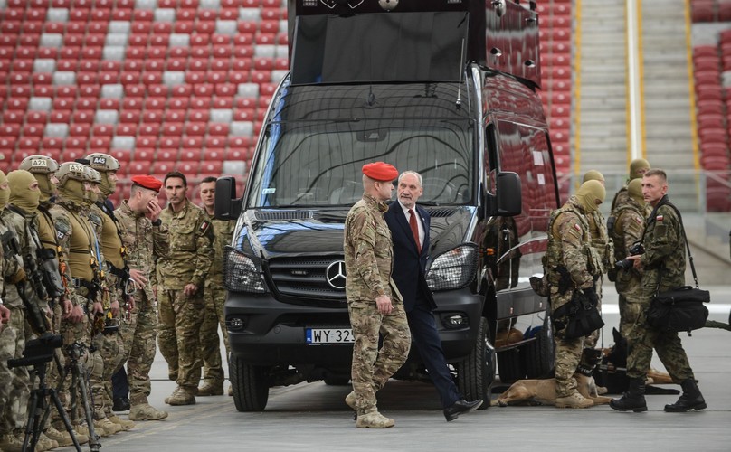 Pokaz wyszkolenia Oddziału Specjalnego Żandarmerii Wojskowej