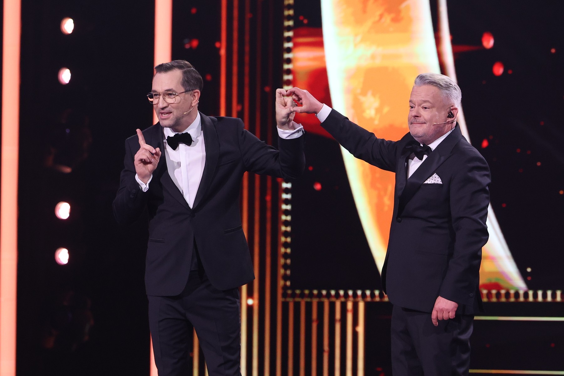 Moderátori Ondřej Sokol a Aleš Háma.