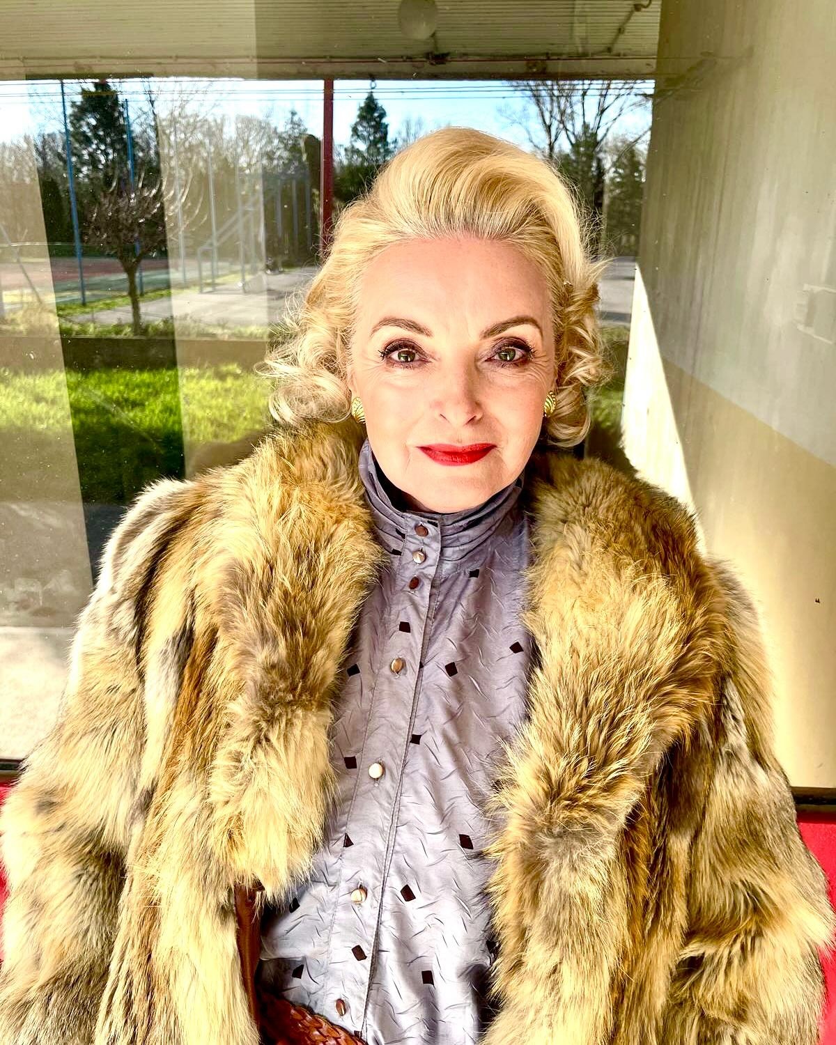 Herečka Eva Pavlíková.