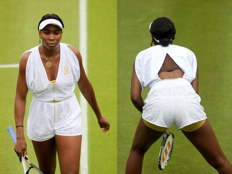 Piżama? Firanka? Co Venus Williams włożyła na kort?