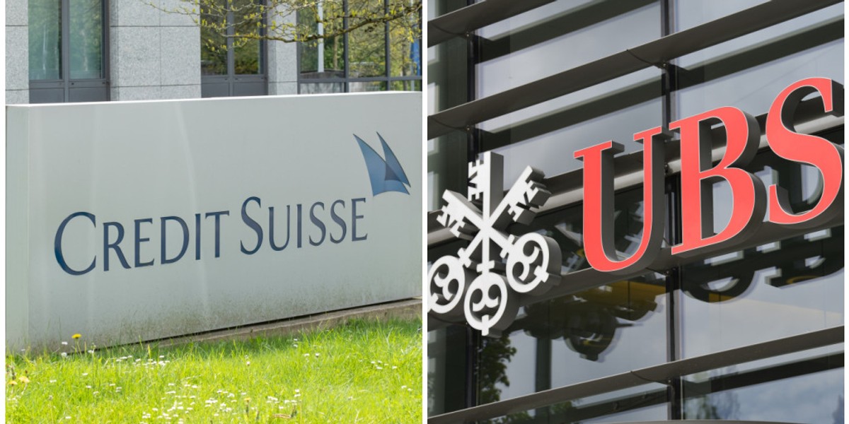 Szwajcarskie władze proponują fuzję UBS i Credit Suisse. 