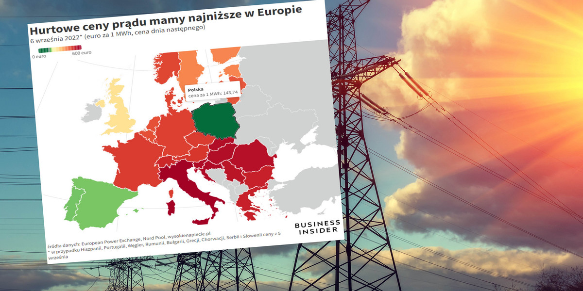Polska jest zieloną wyspą na mapie wysokich cen energii.