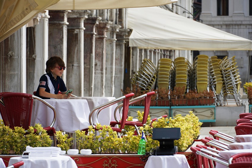 Prazna Venecija krajem maja