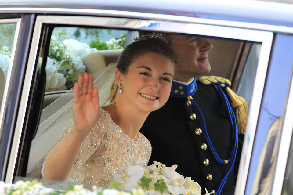 Ślub kościelny następcy tronu Luksemburga, Wilhelma, i Stephanie de Lannoy / fot. Reuters