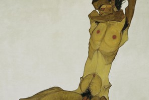 Egon Schiele, Sitzender Mnnerakt