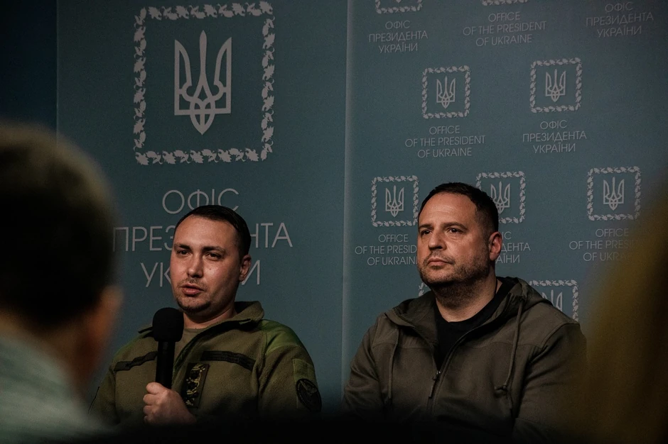 Kirilo Budanov i Andrij Jermak