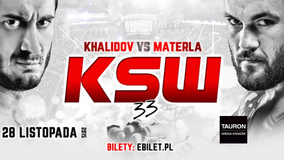 Federacja KSW pragnie zaprosić wszystkich przedstawicieli mediów oraz kibiców na oficjalny media trening przed galą KSW 33: Materla vs Chalidow, który odbędzie się w poniedziałek, 23 listopada o godzinie 19:00 w Multikinie Ursynów, przy al. KEN 60 w Warszawie (stacja metra Imielin).