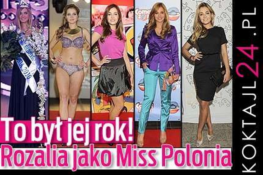 To był jej rok! Rozalia jako Miss Polonia
