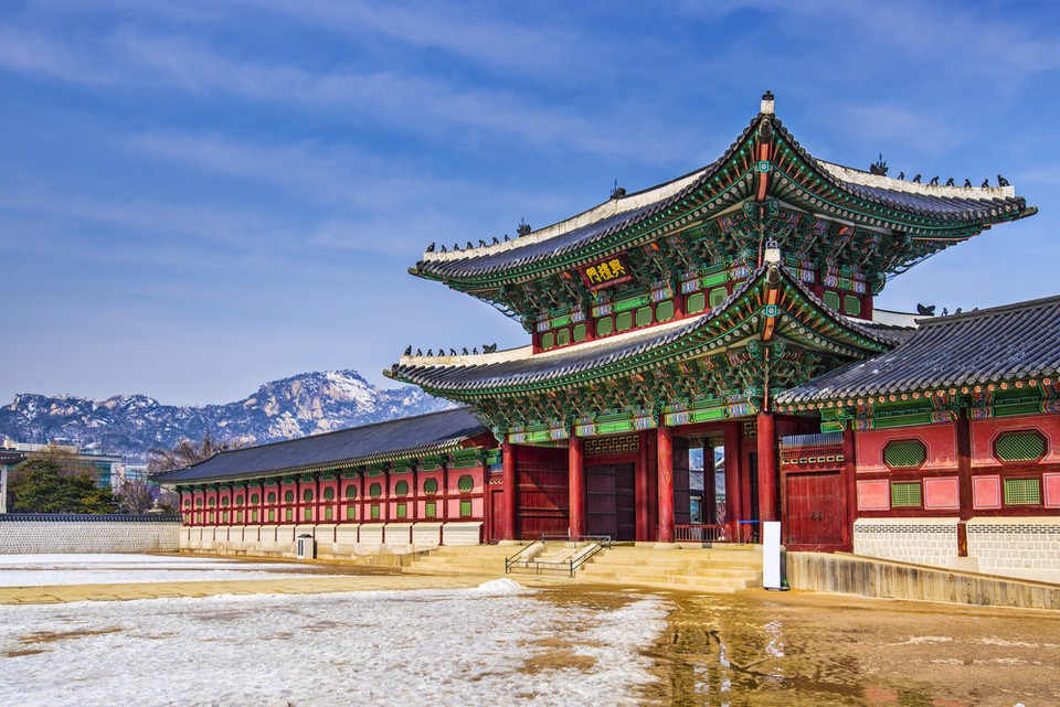 Seul - paÅ‚ac Gyeongbokgung