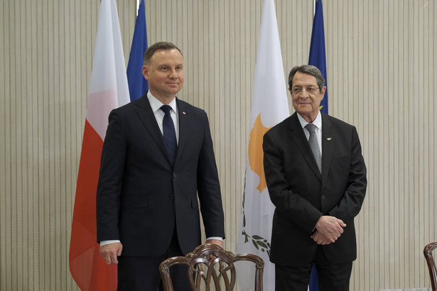 Andrzej Duda i Nikos Anastasiadis