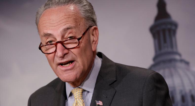 Chuck Schumer, Senate minority leader, earned his BA from Harvard College in 1971 and his JD in 1974.