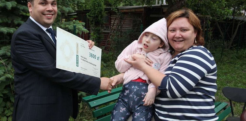 Hurra! Są pieniądze dla chorej Ani!