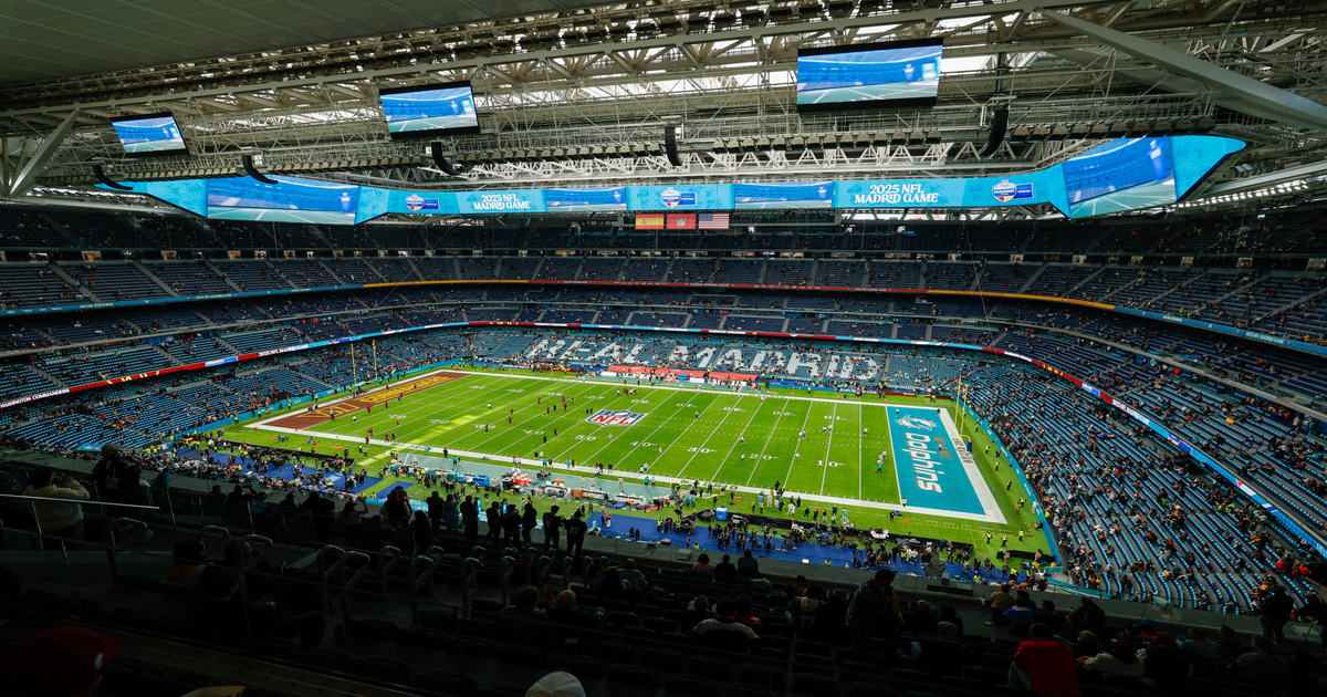 La NFL debuta en España: 83.000 en el Bernabéu