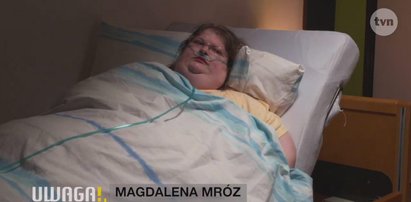 Magda tyje nawet od wody. Waży ponad 200 kg