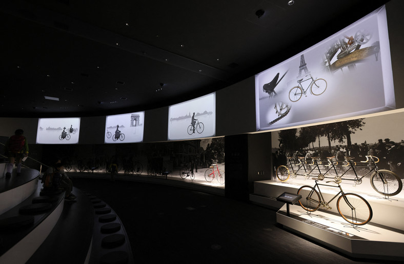 Muzeum Rowerów Shimano w mieście Osaka, 30 października 2022 r.