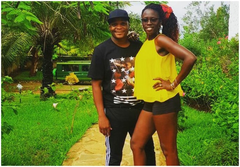 Akothee with Jalang'o. Jalang’o lists Akothee’s crazy demands ahead of her Performance at Luo Festival