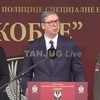 Aleksandar Vučić prisustvuje obeležavanju Dana jedinice Kobre