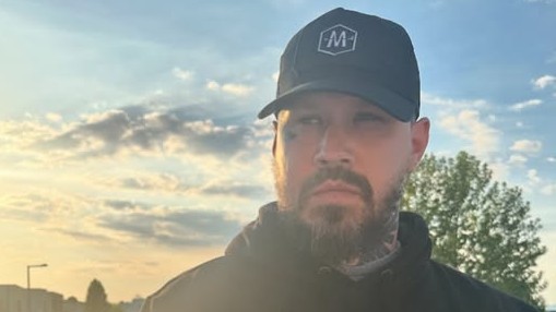 Slovenský raper Roman Grigely, známy pod umeleckým menom Momo.