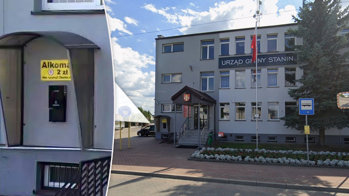 Skorzystał z alkomatu umieszczonego na budynku urzędu. Po chwili nie żył