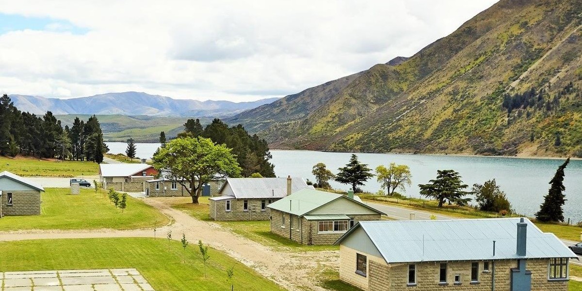 Wyspa Lake Waitaki na sprzedaż