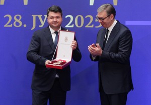 Vladan Petrov i Aleksandar Vučić