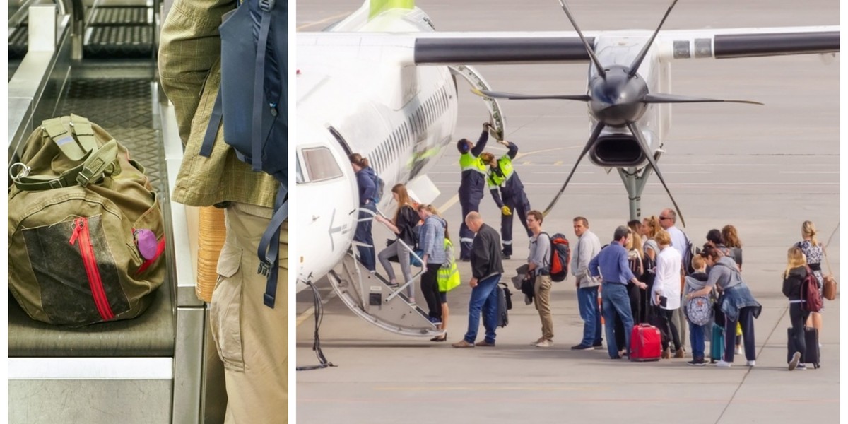 Waga pasażerów i ich bagażu jest wykorzystywana przez pilotów do właściwego wyważenia samolotu. W mniejszych maszynach może się zdarzyć, że pasażerowie zostaną poproszeni o zmianę miejsca, na przykład z tylnych do przednich rzędów. 