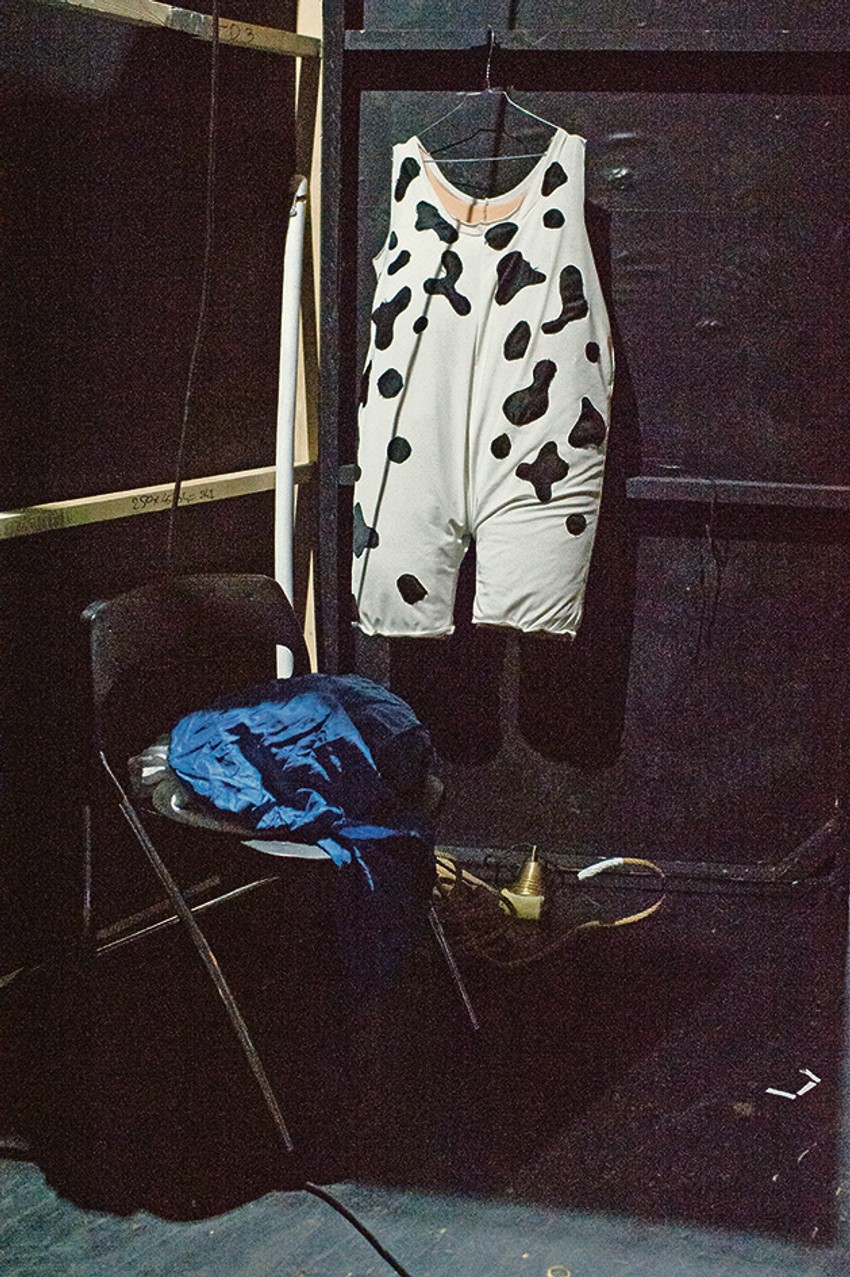 Jedan od kostima za predstavu koja je igrana to veče