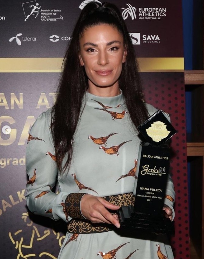 Ivana Španović je najbolja atletičarka Balkana